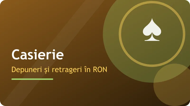 Depuneri și retrageri în lei – ilustrație pentru secțiunea Yes Casino